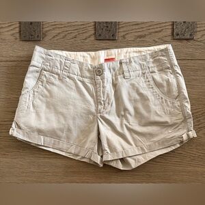 Nike Women's Light Grey Cargo Shorts